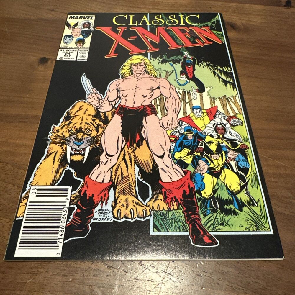 5 for $30 Classic X-Men #21 1988 Marvel Comics High Grade Comic Book W199-32